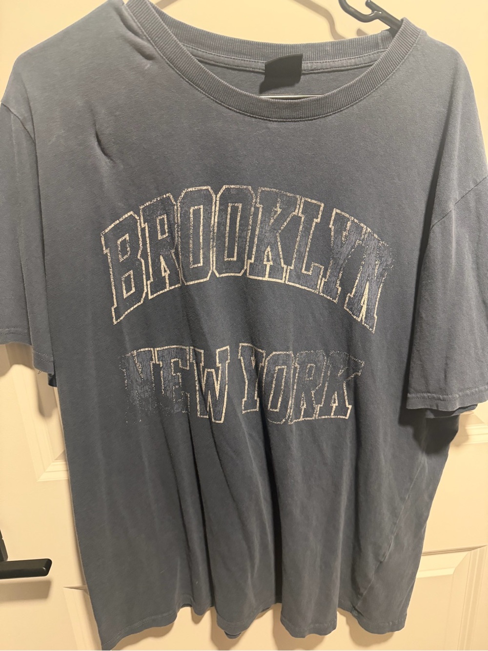 Cotton On Brooklyn New York Graphic Tee - Dusty Blue